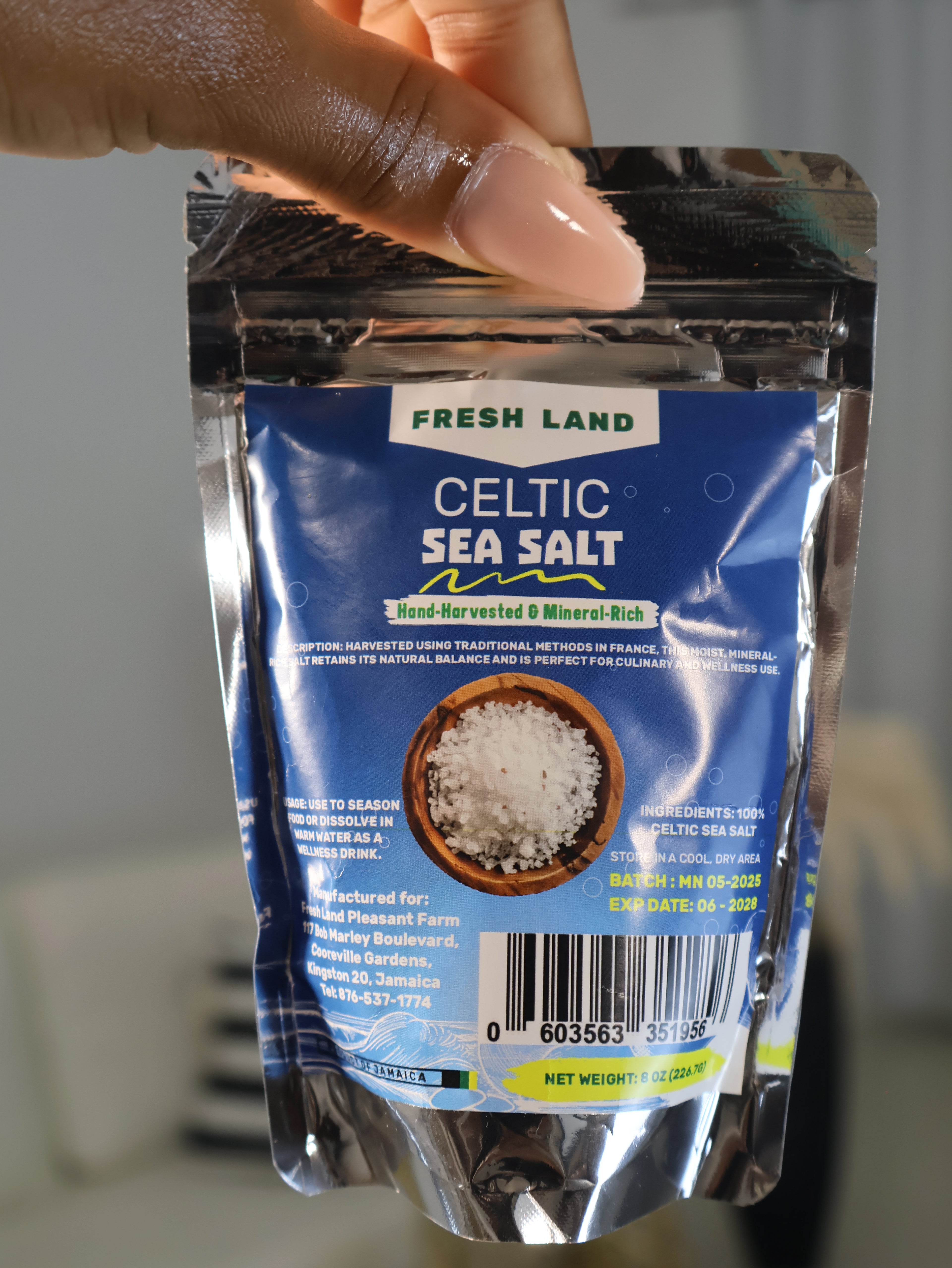 Fresh Land Celtic Sea Salt
