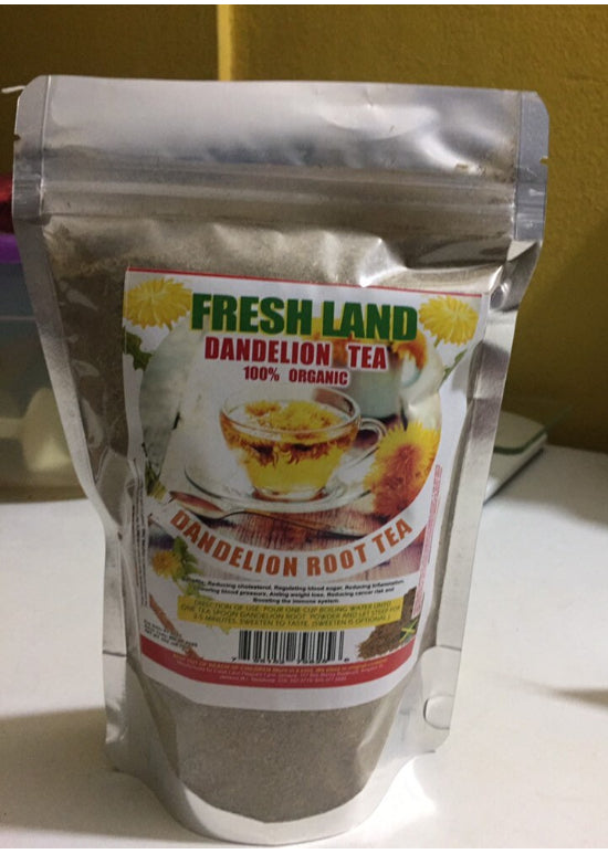Fresh Land Organic Dandelion Root Tea Powder
