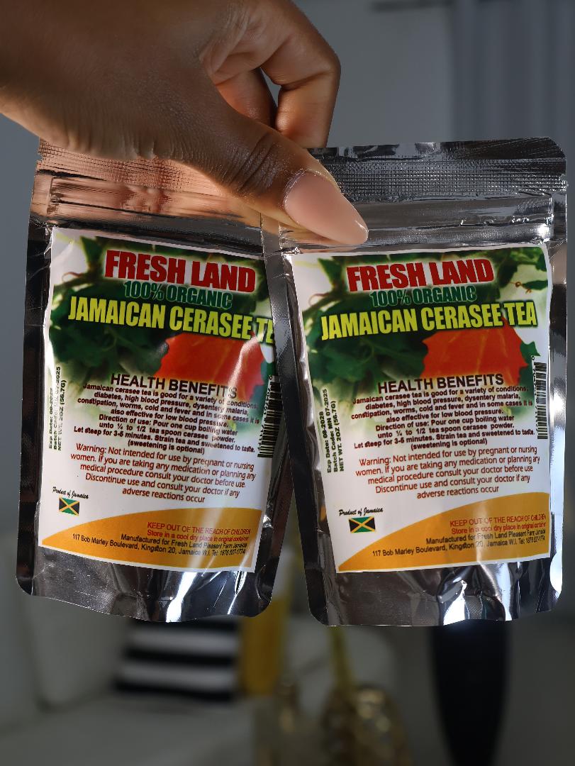 Fresh Land Jamaica Cerasee Tea Organic